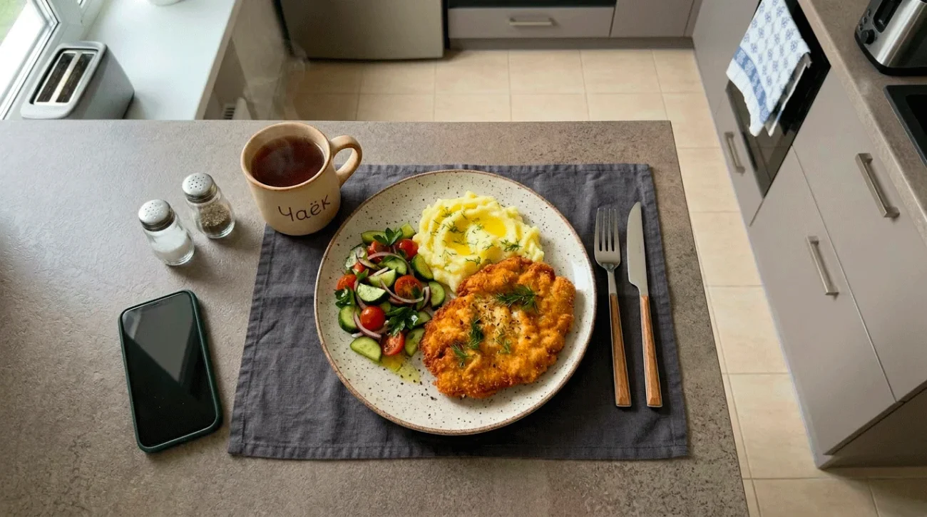 Куриный шницель в домашних условиях